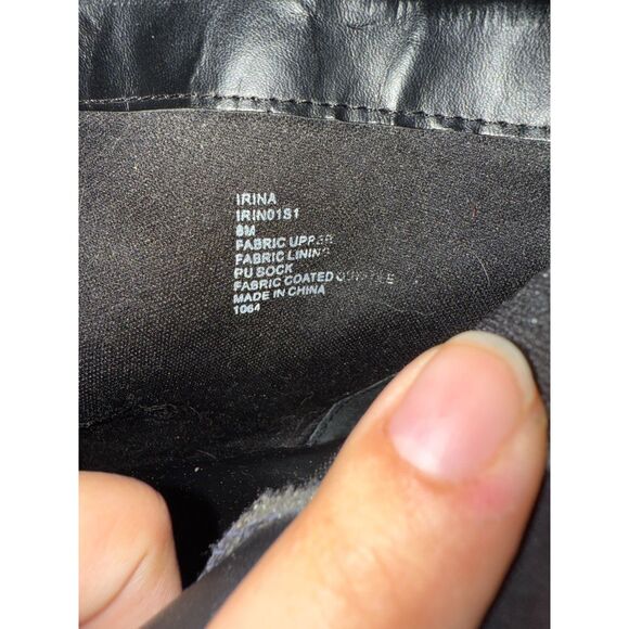 Steve Madden Irina Red Velvet Bootie - Picture 4 of 4